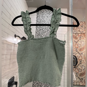 Arie size small crop‎ top